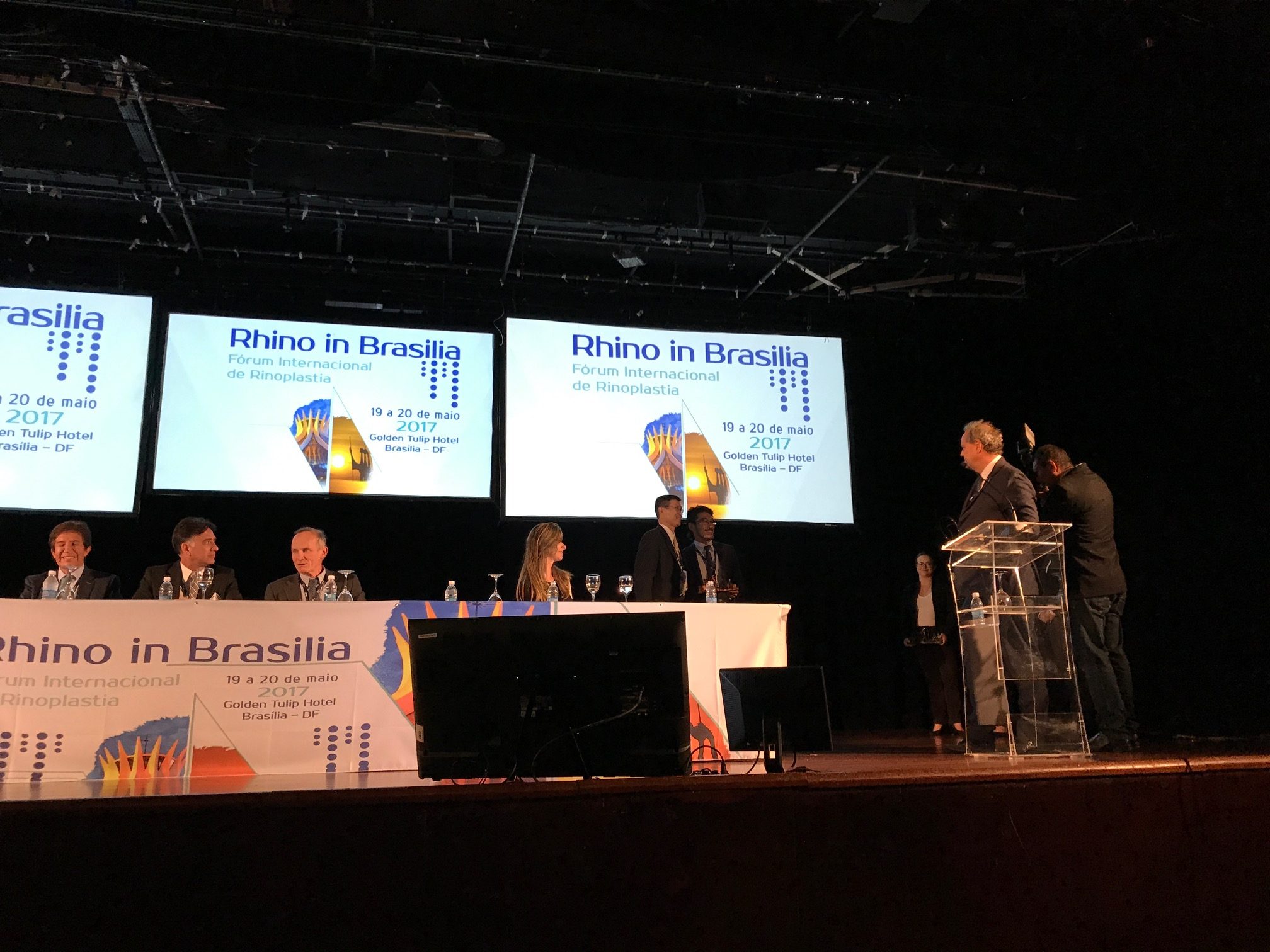 Dr. Fabrício Regiani na Rhino in Brasilia: fórum internacional de rinoplastia